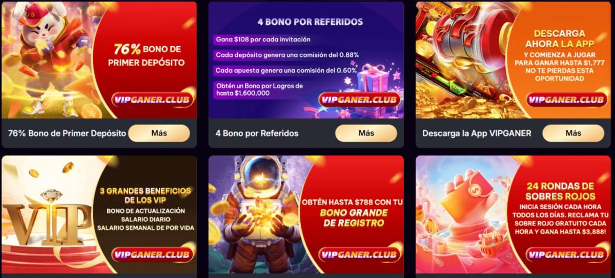 Bonos Vipganer: $1,500 MXN de Bienvenida y Giros Gratis image 1
