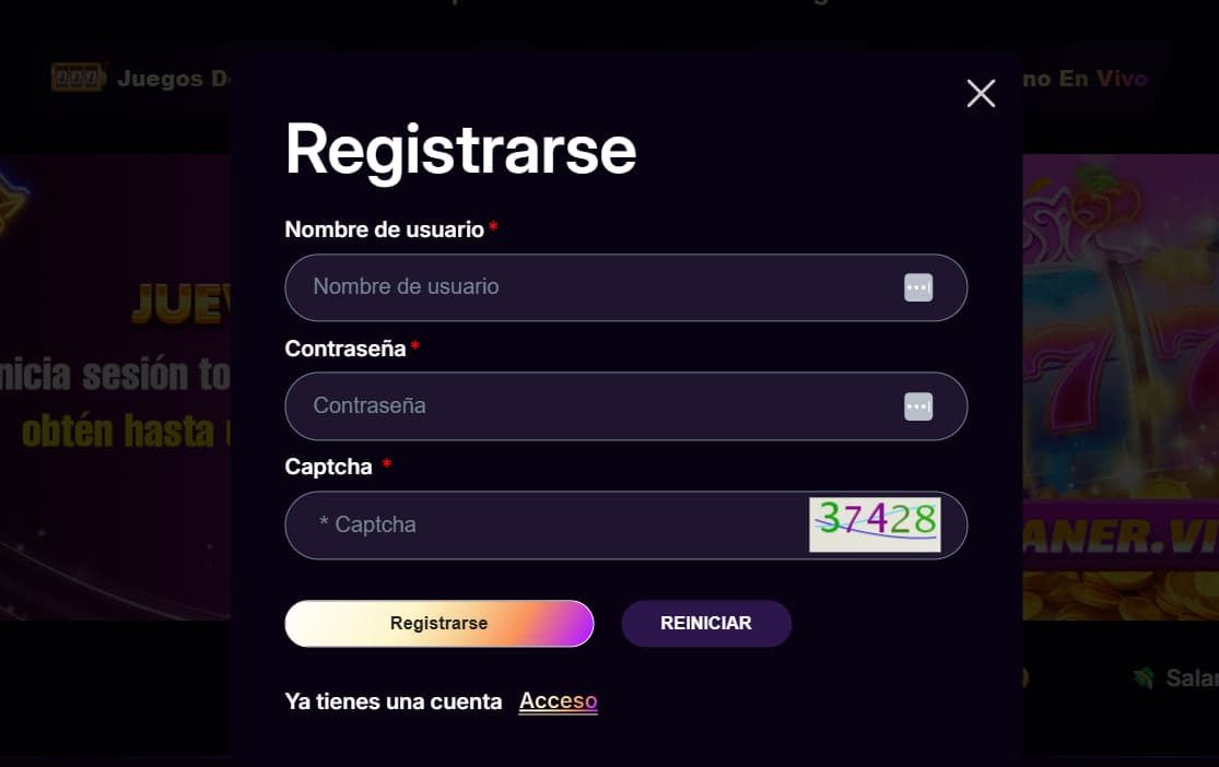 Registro Vipganer: Abre Cuenta en 2 Minutos | Casino México image 1